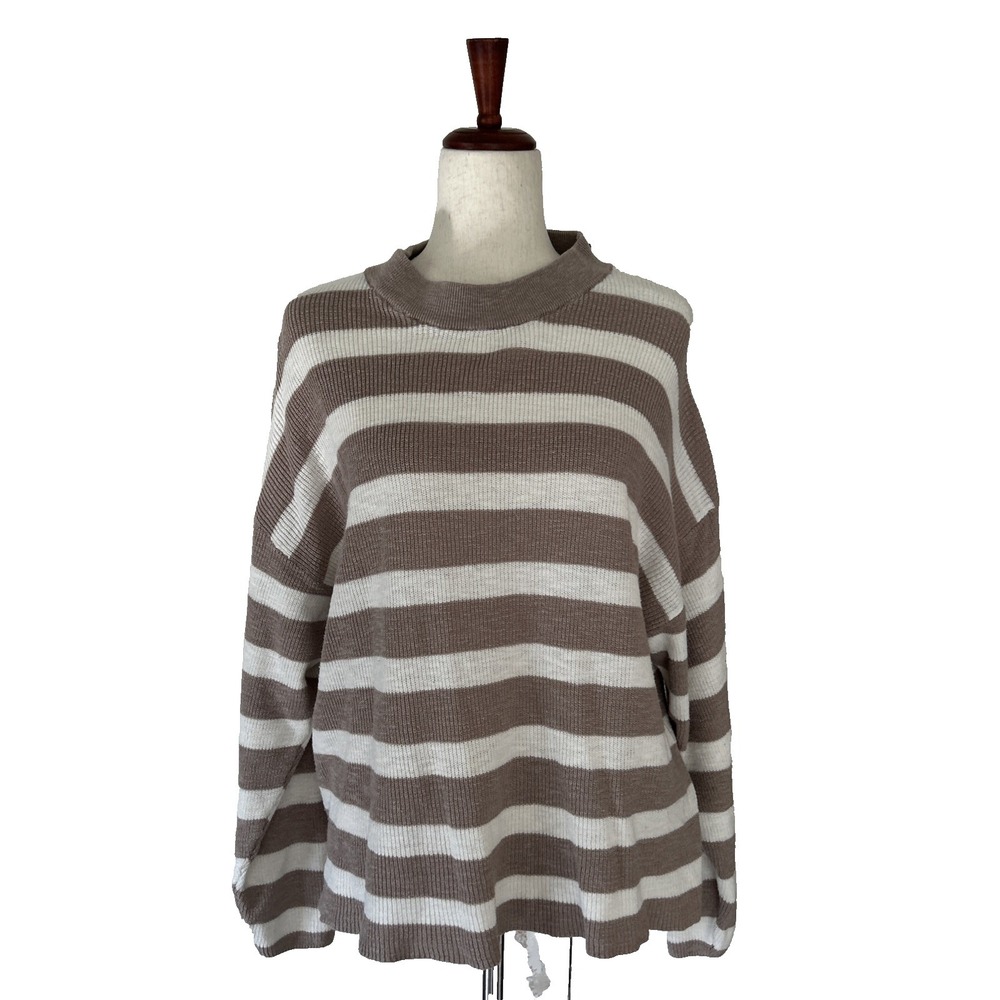 FP Beach Free People Women's XS Malibu Surf Sweater Oversized Boxy Slouchy Boho